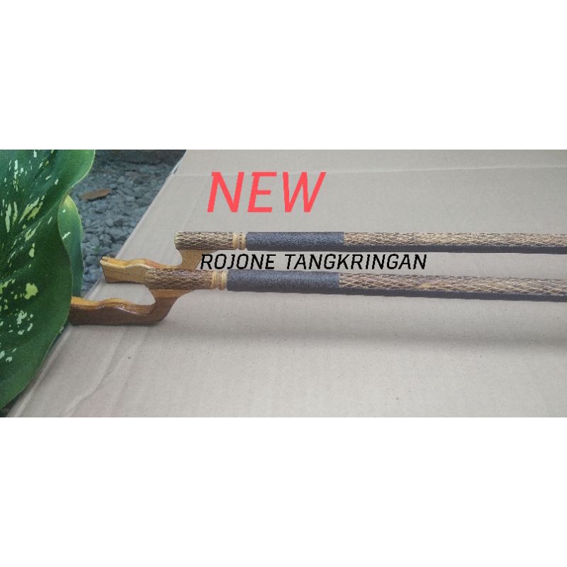 TANGKRINGAN GAWANG MURAI SEMI AMPLAS MOTIF BAKAR