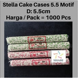 

Stella Cake Case 5.5 Warna / Kertas Bolu 5.5 / Cake Case 5.5 Warna / Kertas Nastar / Kertas Kue