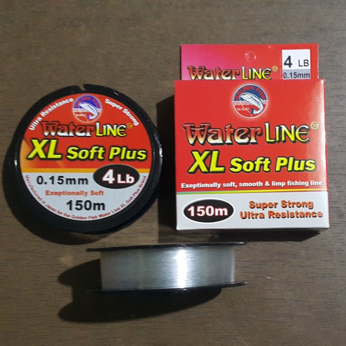 SENAR WATER LINE XL SOFT PLUS GOLDEN FISH GALATAMA PANCING MONOFILAMENT