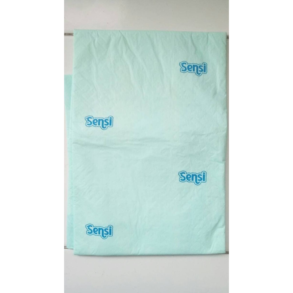 SENSI PADS Disposable Underpads isi 10 Pcs 60 x 90 CM (Size L) / Underpad Sensi