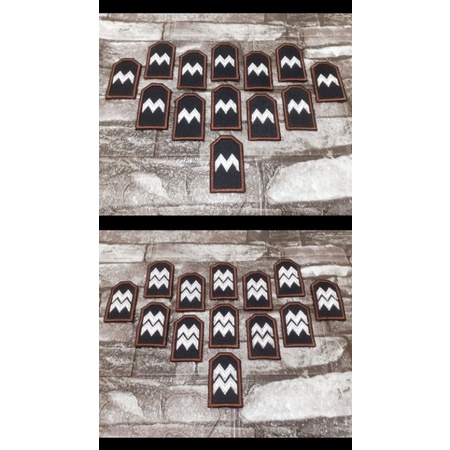 Pangkat Atribut Polri PDL AIPDA / AIPTU