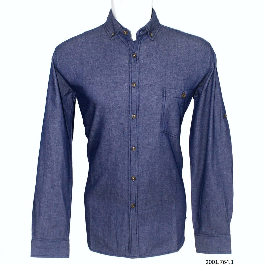 

Dancus - Kemeja Pria Denim / Kemeja Jeans / Kemeja Levis warna Navy (2001.764)