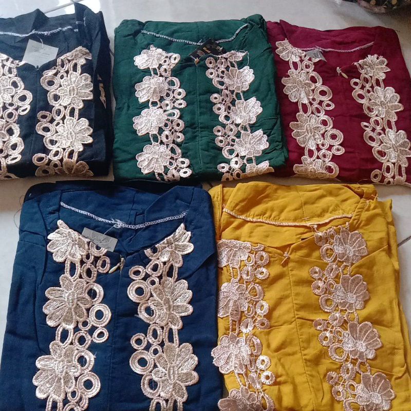 DASTER ARAB TUNIK LULU JUMBO LD 125 standar ld 110 renda full muter-Seri (klik 5x)