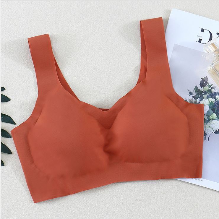 Gobra ♕ PW078 (BAHAN TIPIS) Bra Wanita Fashion Seamless Sport Bra Olahraga Push Up Tanpa Kawat Elastis Sexy Women