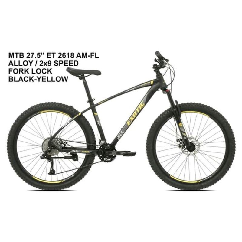 Sepeda MTB 27,5 Exotic ET 2618 AF FL Alloy
