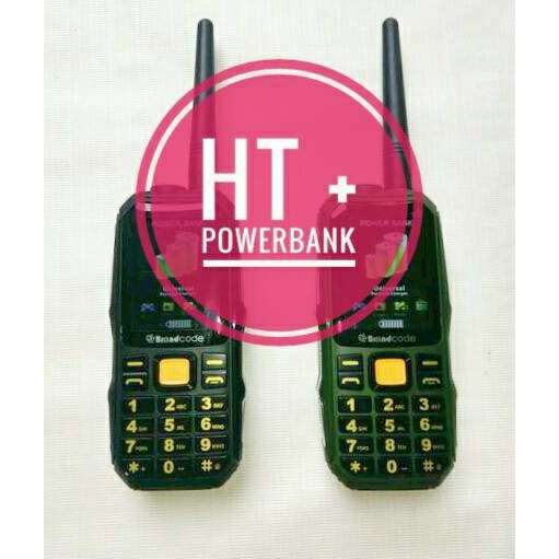 Brandcode B68 B-68 HP Bisa HT Dan Powerbank 10.000 MAH Outdoor