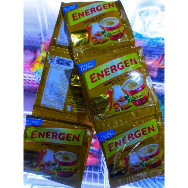 

energen rasa vanila 1 renceng 10 sachet