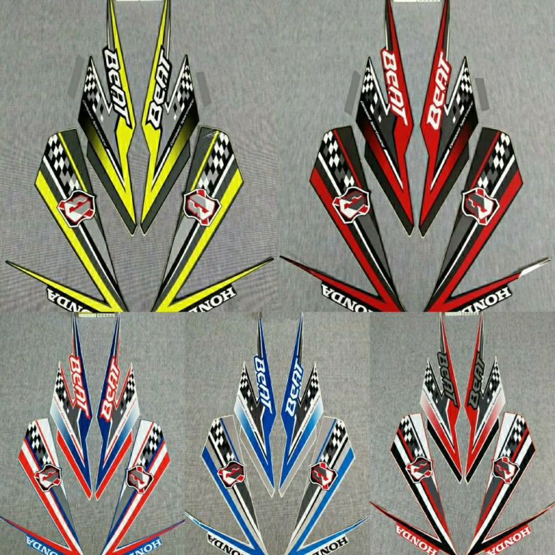 striping Motor Honda Beat fi 2018