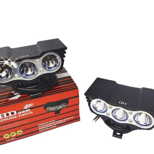 Lampu tembak sorot OWL mini 10w cree 3 mata