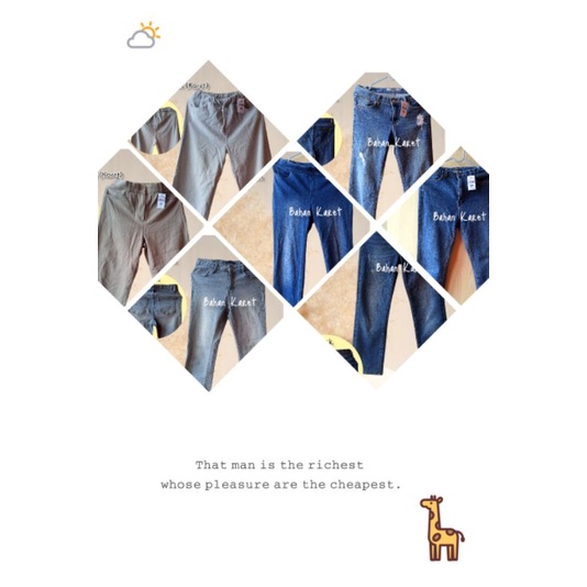 Celana Jeans 2nd wanita