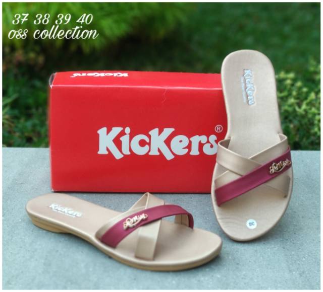  Sandal  Santai Amira Wanita Kickers  SL 02 Shopee  Indonesia
