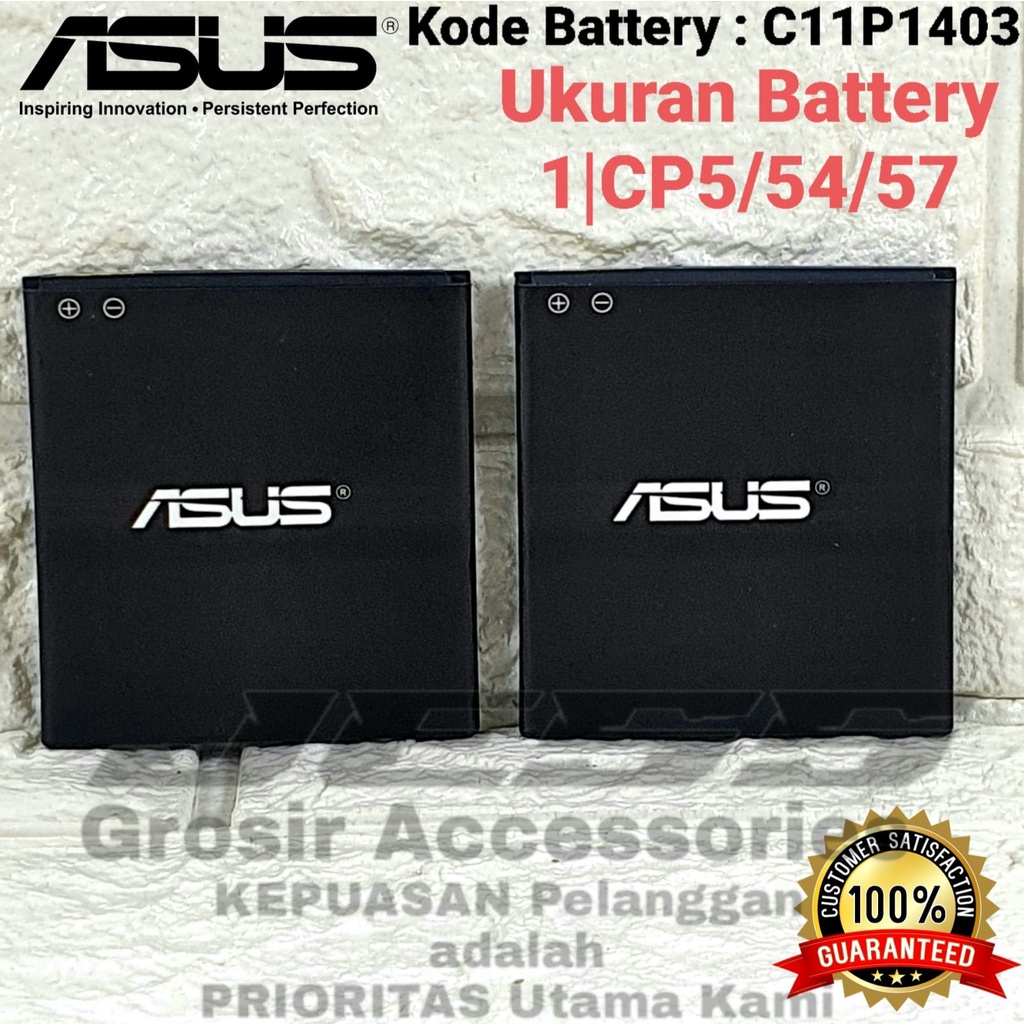 Baterai ASUS Zenfone 4S , A450CG , T00Q , C11P1403 Battery Original