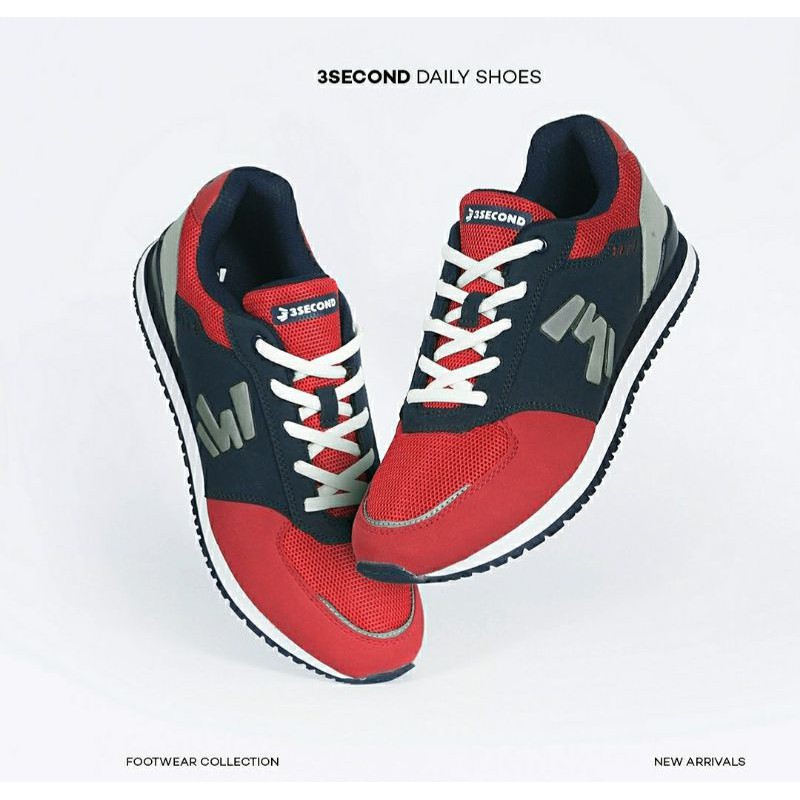 sepatu olahraga 3second new original