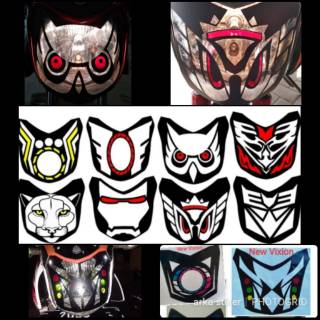 20+ Trend Terbaru Stiker Lampu Depan New Vixion