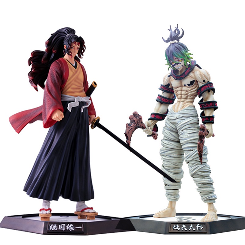 Mainan Action Figure Model Anime Demon Slayer Kimetsu No Yaiba Tsugikuni Yoriichi Tanjirou Ukuran 30cm Untuk Hadiah Anak Laki-Laki