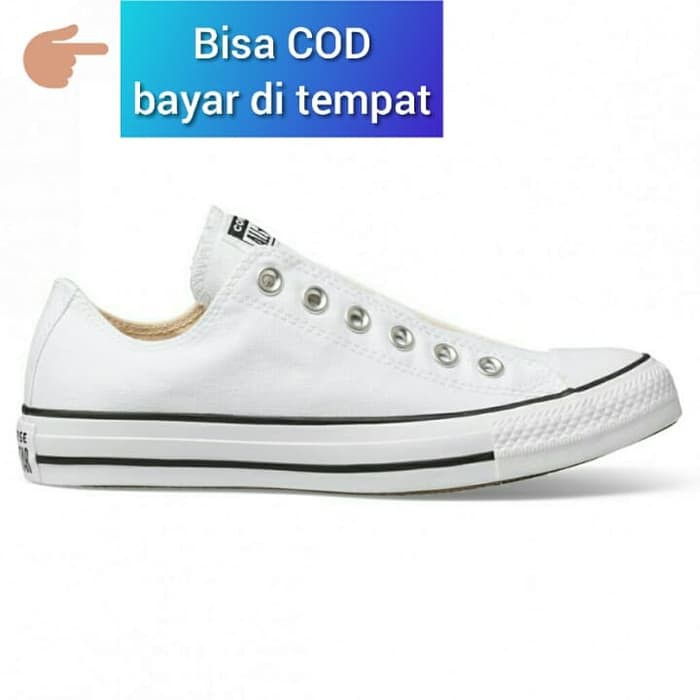 Sepatu pria wanita Converse all star putih