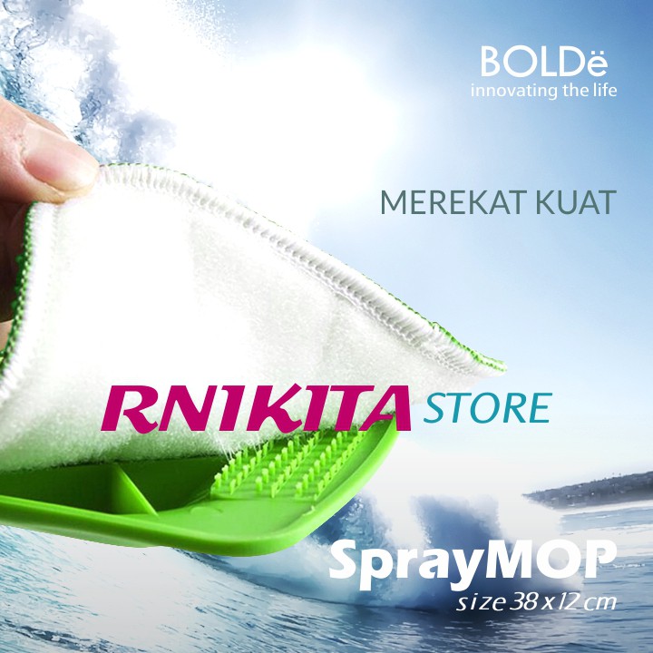 BOLDe KAIN PEL SPRAYMOP ULTIMA SUPREME - Refill Kain Pel Warna Green