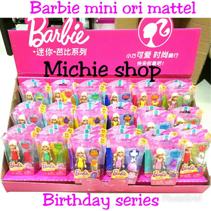 barbie mini figures