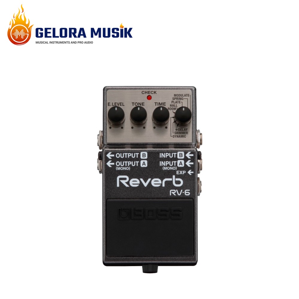 Efek Gitar Sound Boss RV-6 Synth Processor