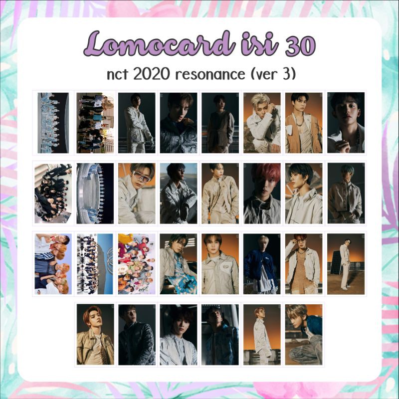 Lomocard NCT 2020 Resonance