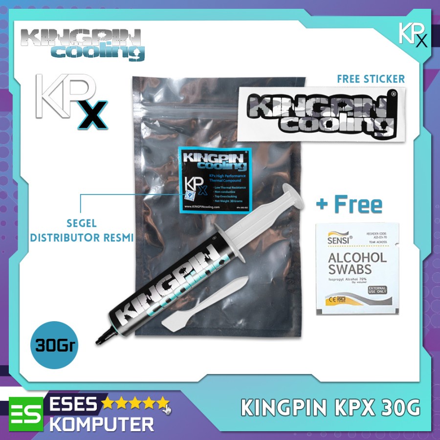 Kingpin KPx 30 Gram / 30 Gr High Performance Thermal Paste Grease 30G