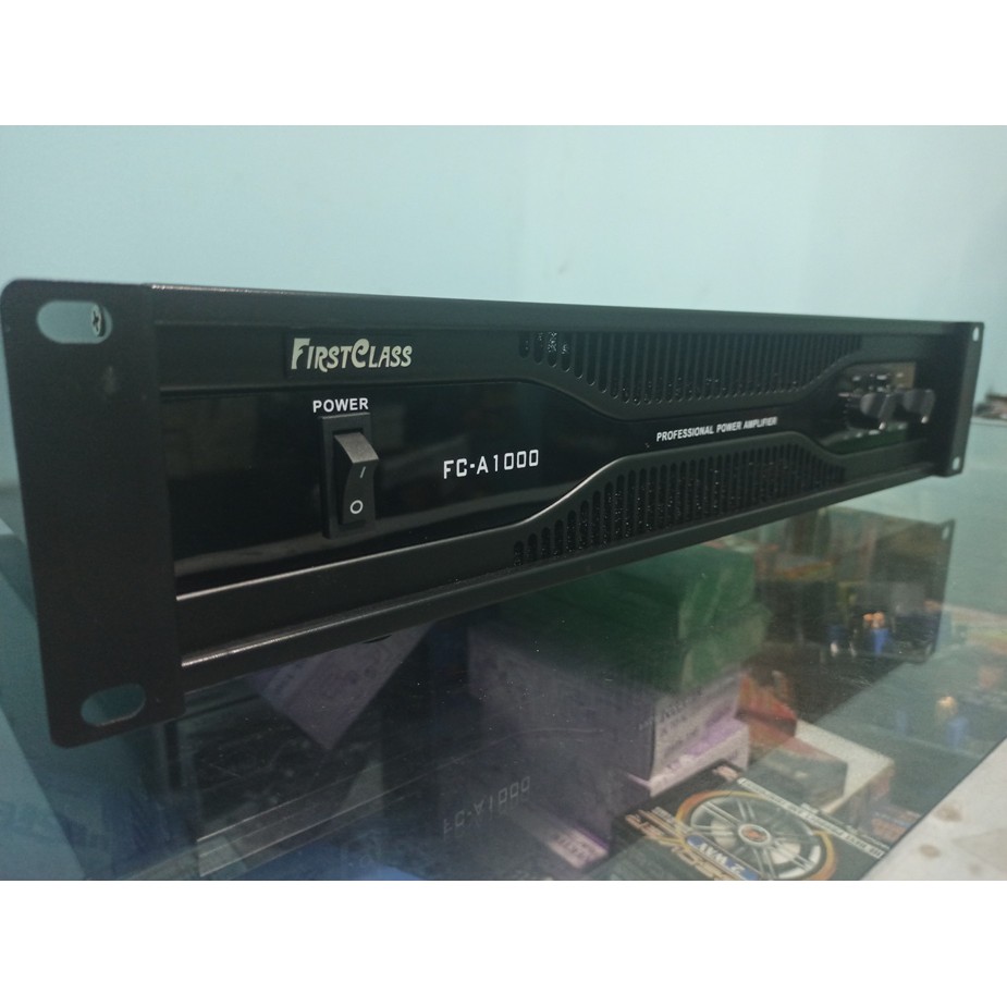 POWER AMPLI PROFESIONAL SOUND SYSTEM FIRSTCLASS FC A1000 ORIGINAL FCA