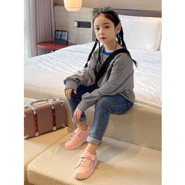 Sepatu Anak Perempuan Import 034 ALR Aika / Sneakers Anak Perempuan Terbaru