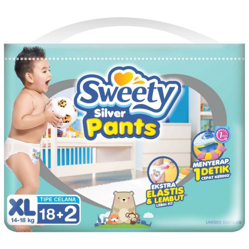 Sweety Silver Pants XL