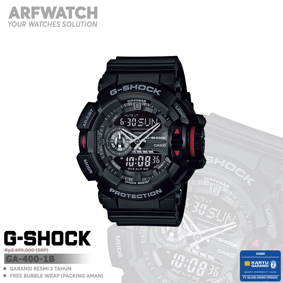 Casio G-Shock GA-400-1B / GA-400-1BDR Original