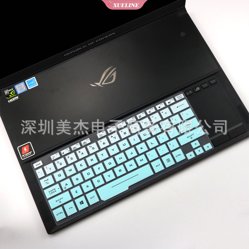 Skin Silikon Cover Pelindung Keyboard ASUS ROG Ice Blade 2 GX501GI8750 Anti Debu / Air (ZL)