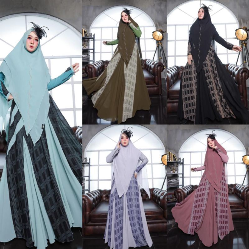 (NEW BISA CICILAN) GAMIS SYARI OZORA SYARI PREMIUM by BELIFI