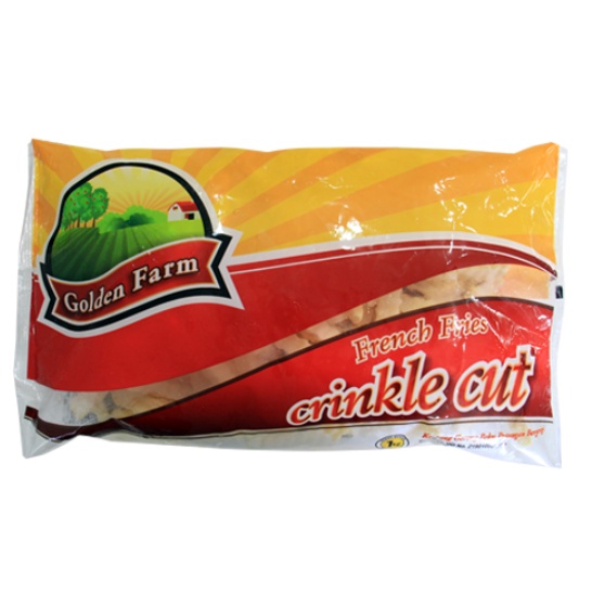 

Golden Farm French Fries Crinkle Cut 1000 gr