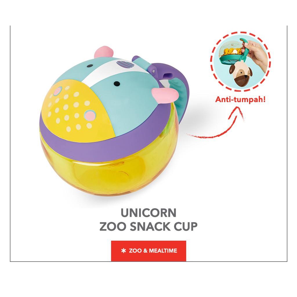 SKIP HOP Kids Zoo Snack Cup 222ml