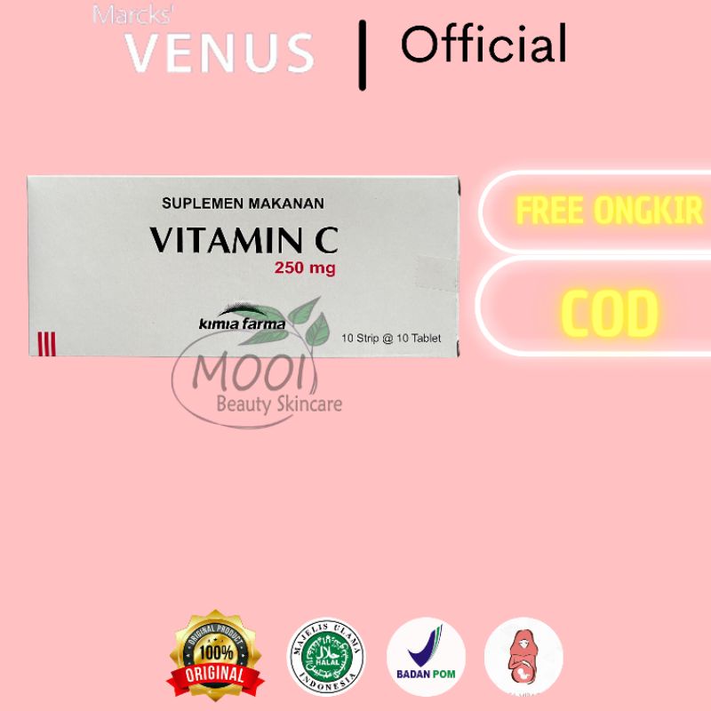 Vitamin c 250 mg / vitamin c 250mg kimia farma harga perbox