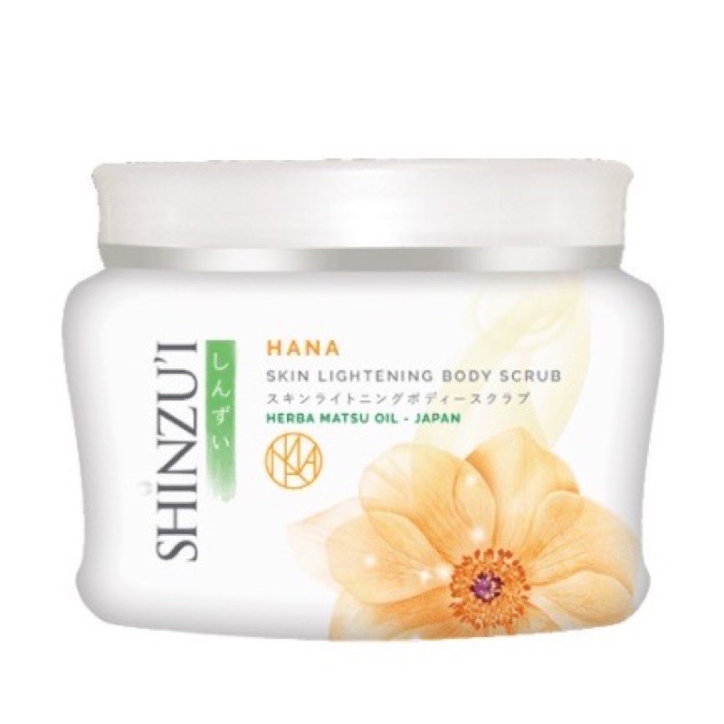 Qeila - SHINZUI BODY SCRUB 200 gr 110 gr LULUR SHINZUI SKIN LIGHTENING