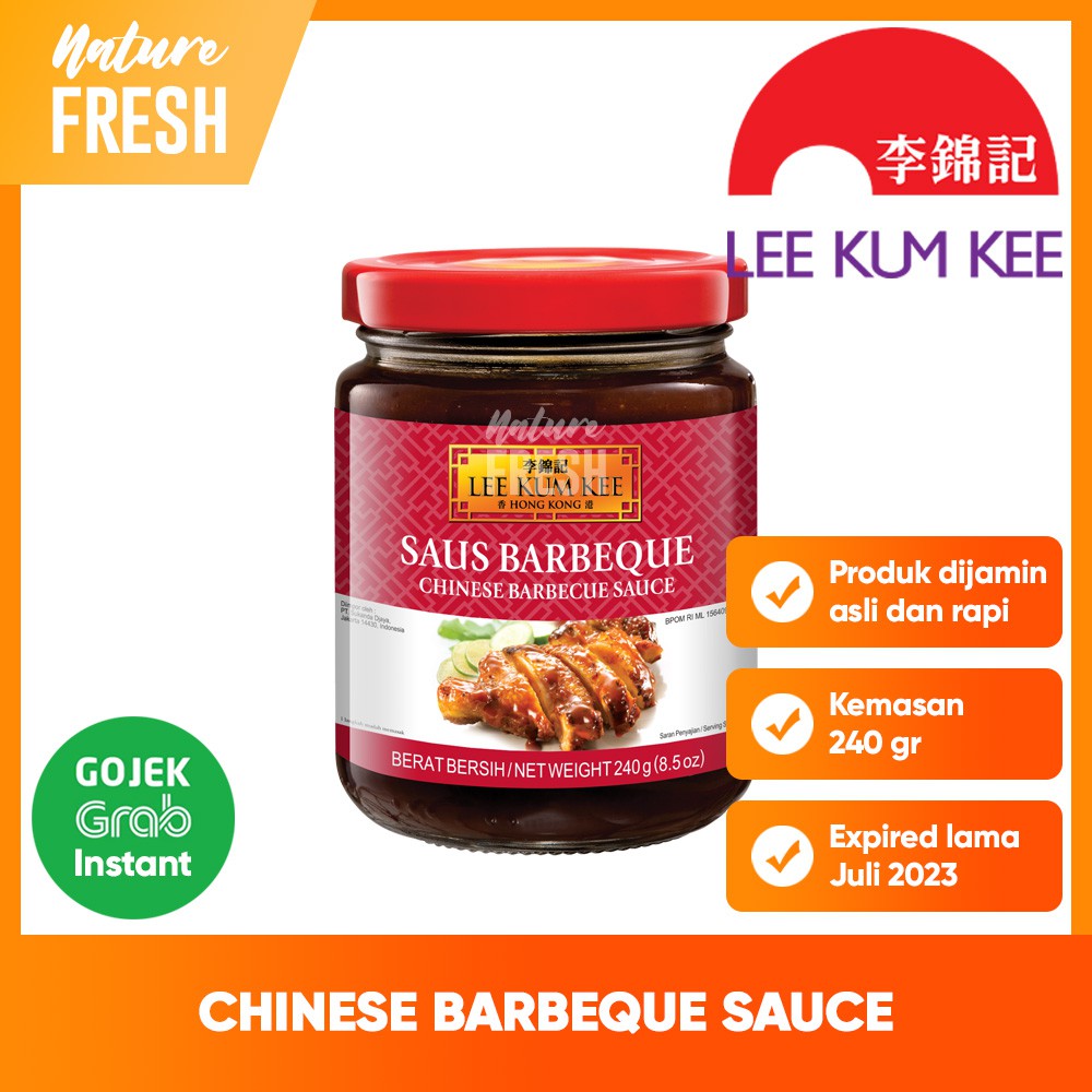 Lee Kum Kee Char Siu Sauce Saus BBQ Barbeque Sauce Saos Barbekiu Bumbu Instant BBQ Saos Panggangan