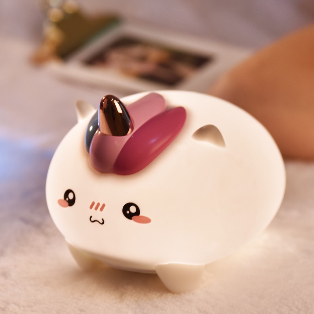 LAMPU TIDUR ANAK LUCU HIAS CUTE WHITE UNICORN LED UNL125 LAMPU TIDUR ANAK LUCU HIAS CUTE WHITE UNICORN LED UNL125