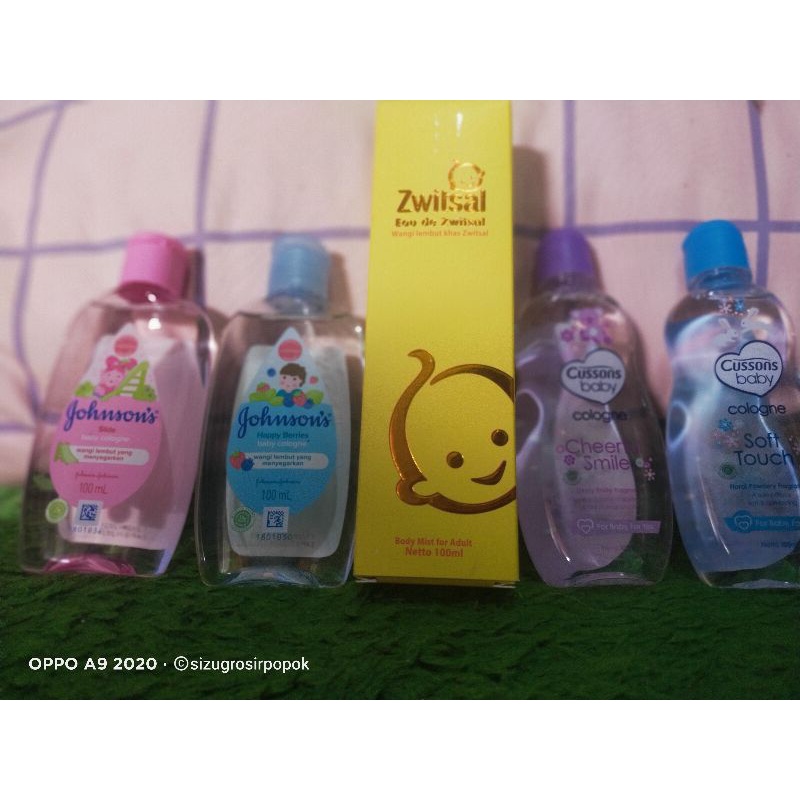 JOHNSON'S Slide Baby Cologne - Minyak Wangi Bayi 100ml