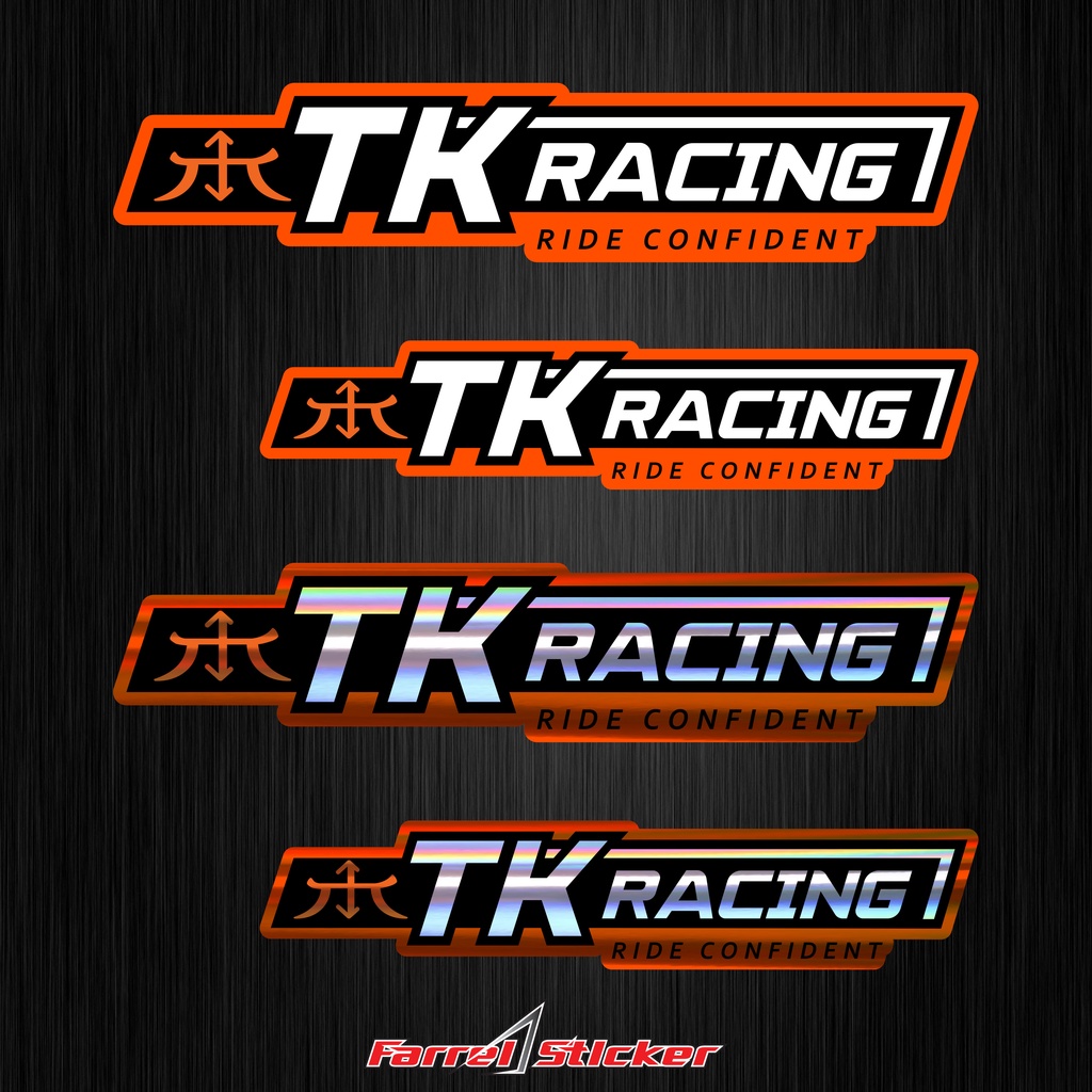 STIKER TK RACING STICKER TK RACING