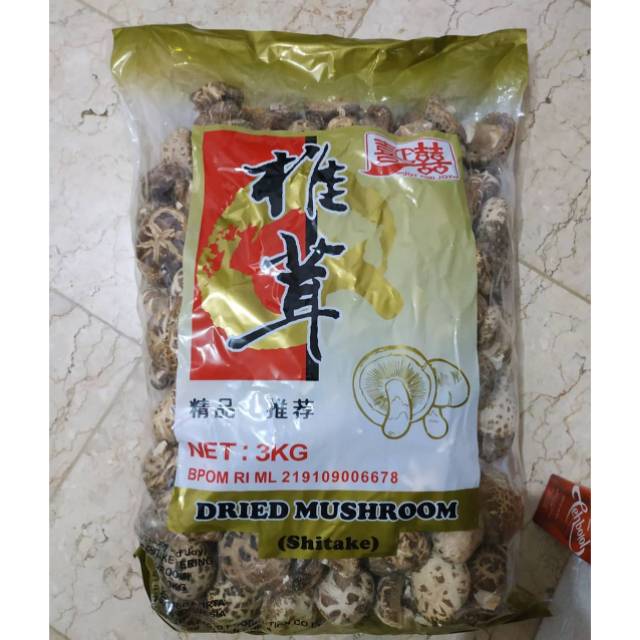 

Jamur Merang Kering Shitake Hioko Shiangku 3kg