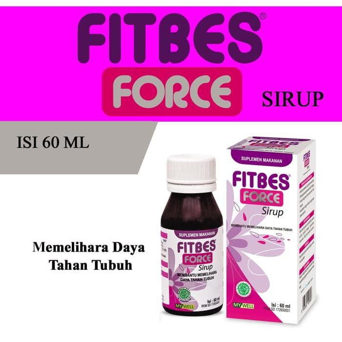 Fitbes Force Sirup Suplemen Makanan - Isi 60 mL