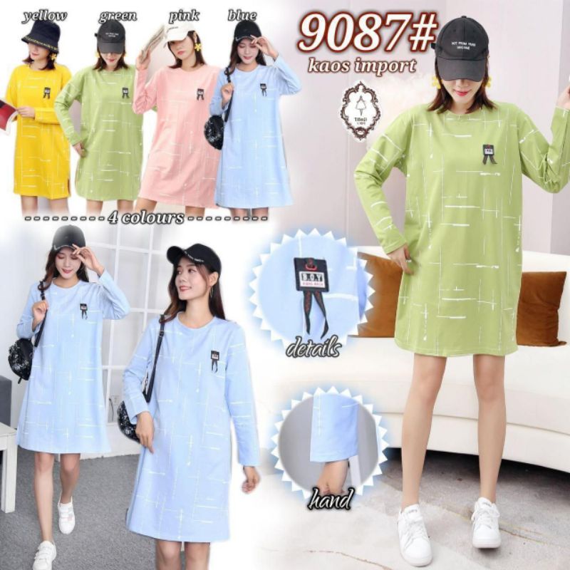 NEW KAOS TUNIK IMPORT | KAOS TUNIK MURAH | TUNIK KAOS IMPORT | ATS 877