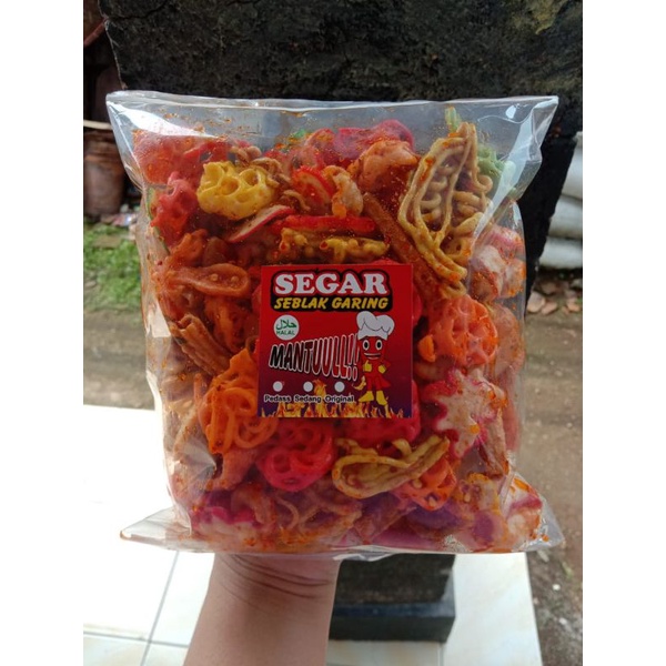 

segar ( seblakgaring ) campur kemasan 250 gram