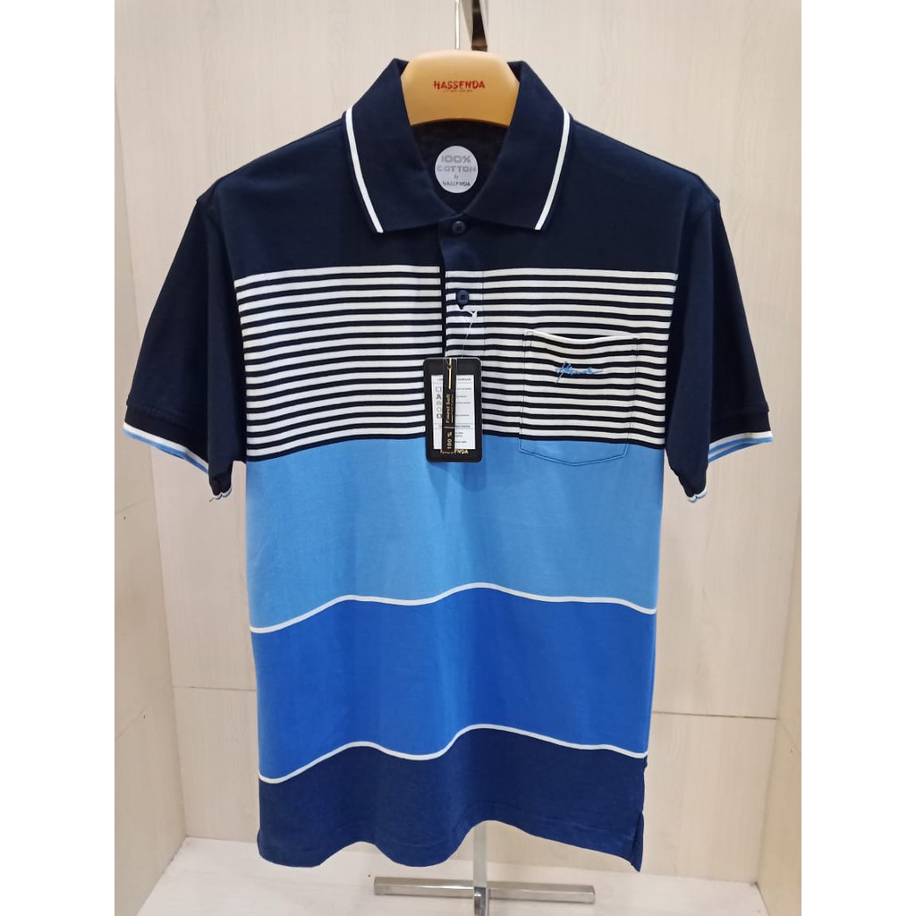 Kaos Polo Pria Hassenda / Baju Pria Polo Kerja / Baju Polo Murah