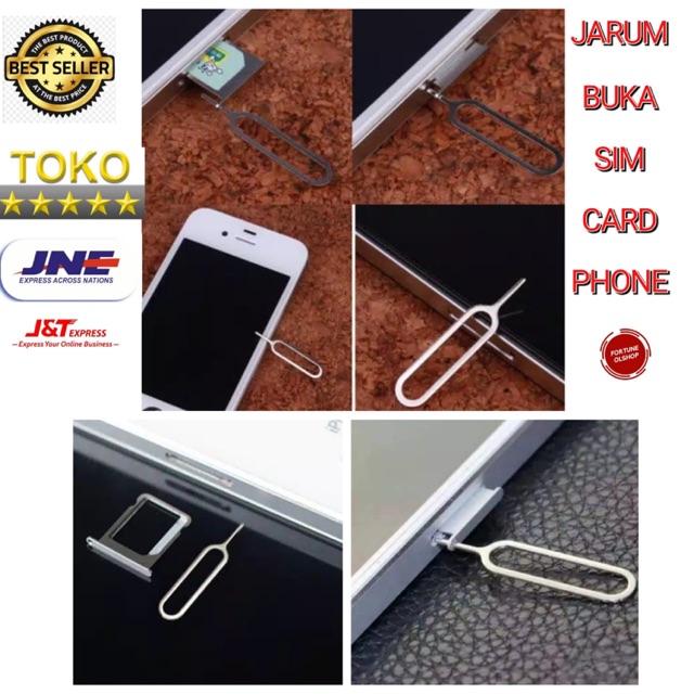 (FO) JARUM BUKA SIM CARD PHONE// MULTIFUNGSI