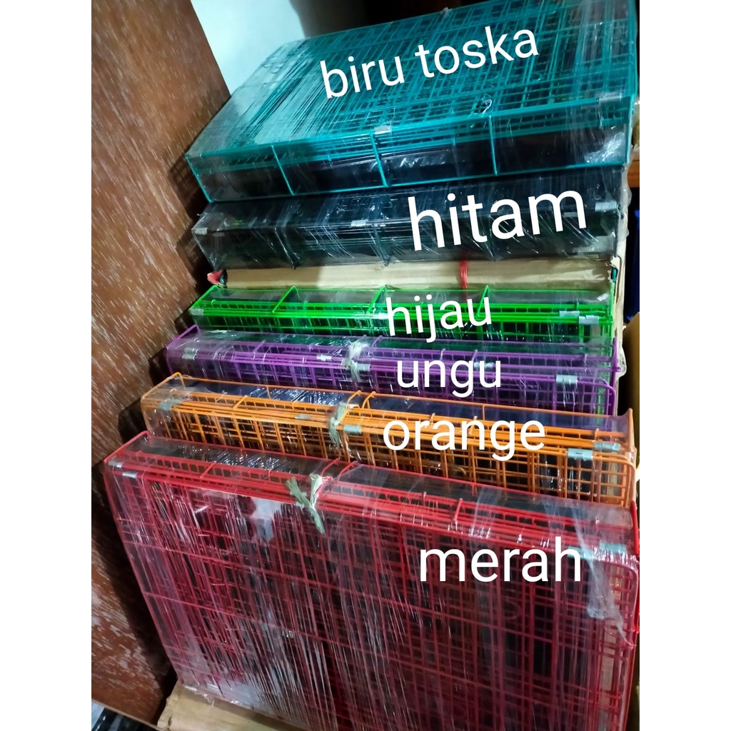 Kandang kucing kelinci musang sangkar kucing ukuran (60x45x50)-2