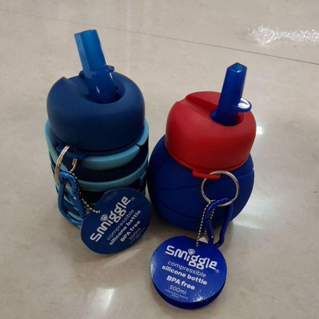 Sale!! Smiggle Ball Silicon Drink Bottle / Smiggle Icecream / Smiggle Silicon Squish Bottle