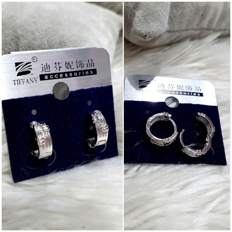 Anting Silver925 perak Premium Quality Mirip emas asli Anti karat anti alergi Starling silver  Ts0023