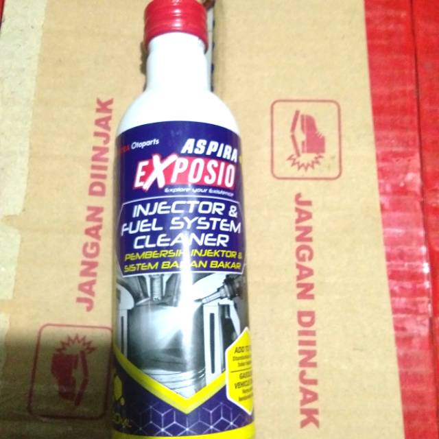 Cairan injector cleaner/pembersih mesin bensin uk. 180 ml all motor &amp; mobil