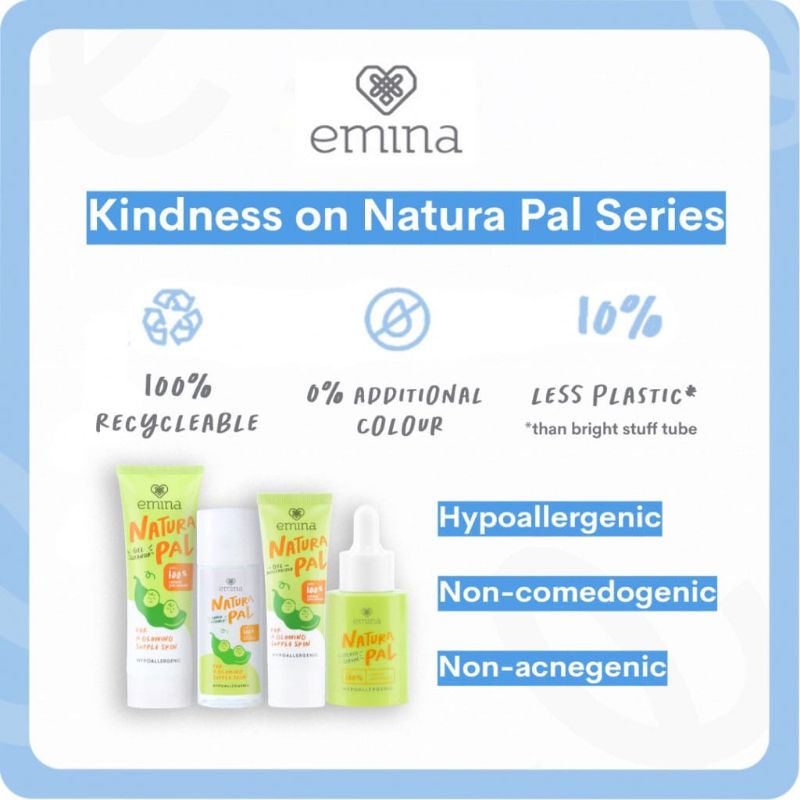 Emina Natura Pal Gel Moisturizer 20ml